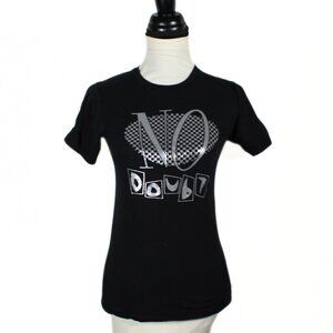 Vintage 1990s/2000s No Doubt Band T-Shirt – Original Metallic Logo, Juniors Fit